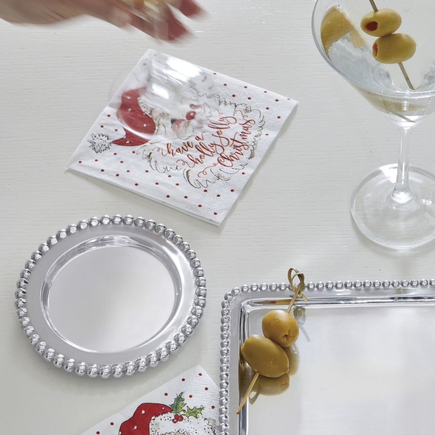 Beaded Wine Coaster