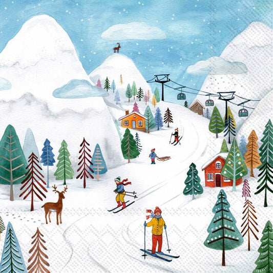 Winter Joy Cocktail Napkin By Boston International