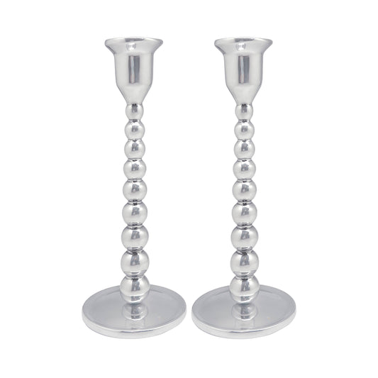 Pearled Medium Candlestick Set