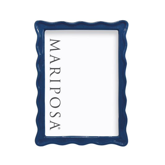 Wavy Blue 5x7 Frame