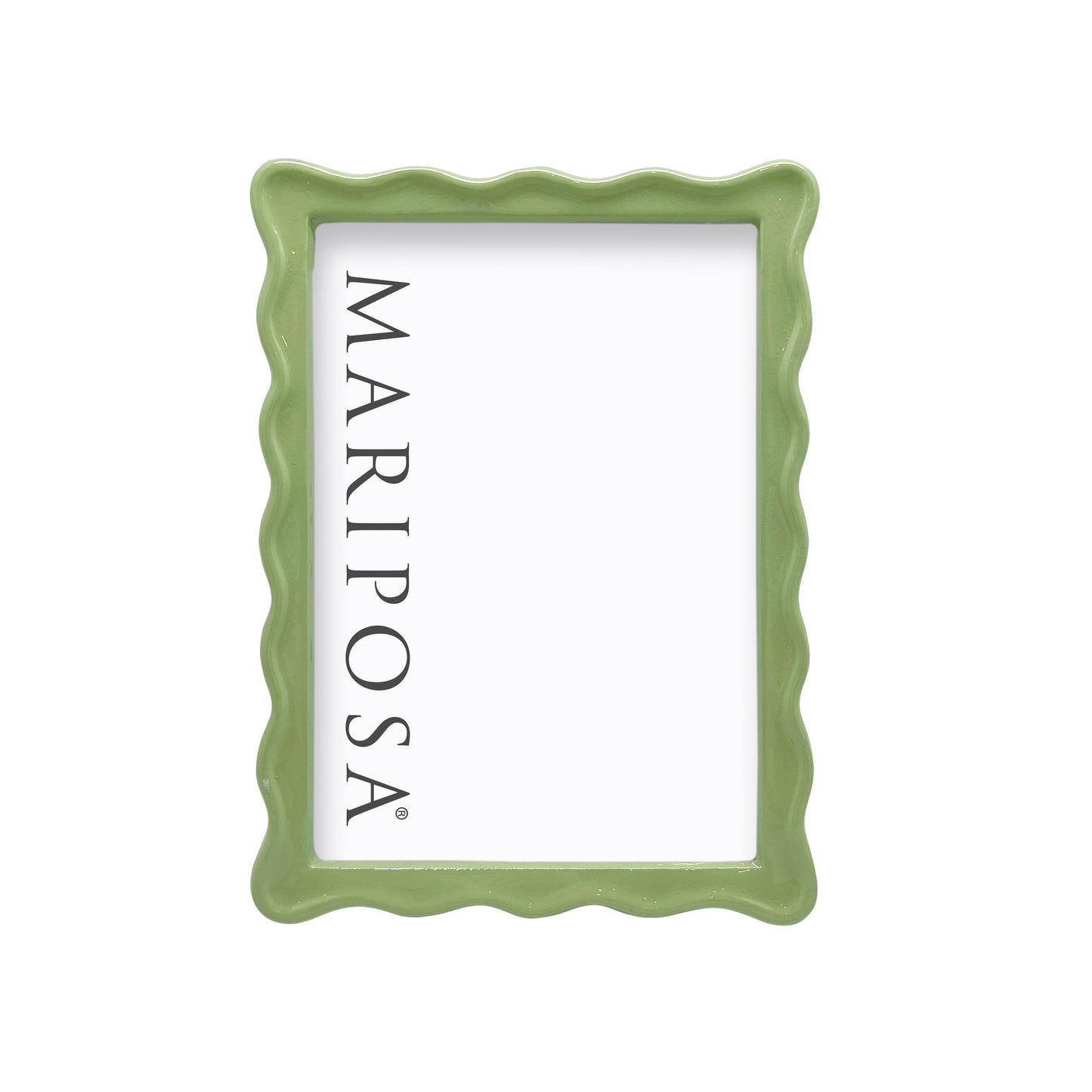 Wavy Green 5x7 Frame