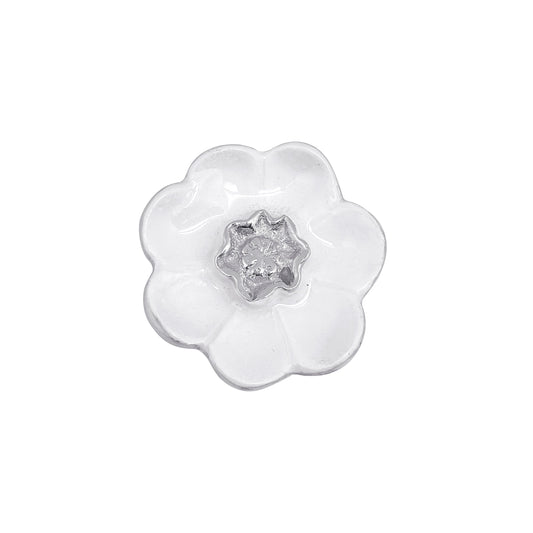 White Flower Napkin Weight