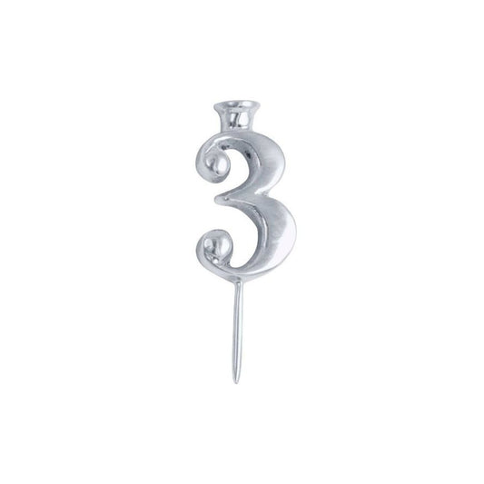 Number Candle Holder - Number 3