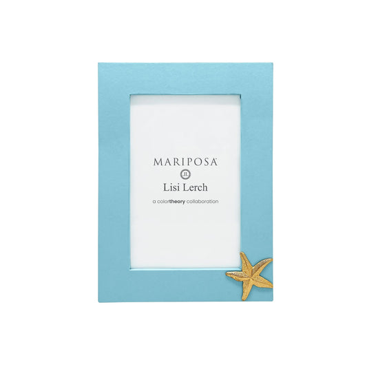 Starfish Sky Blue 4x6 Frame