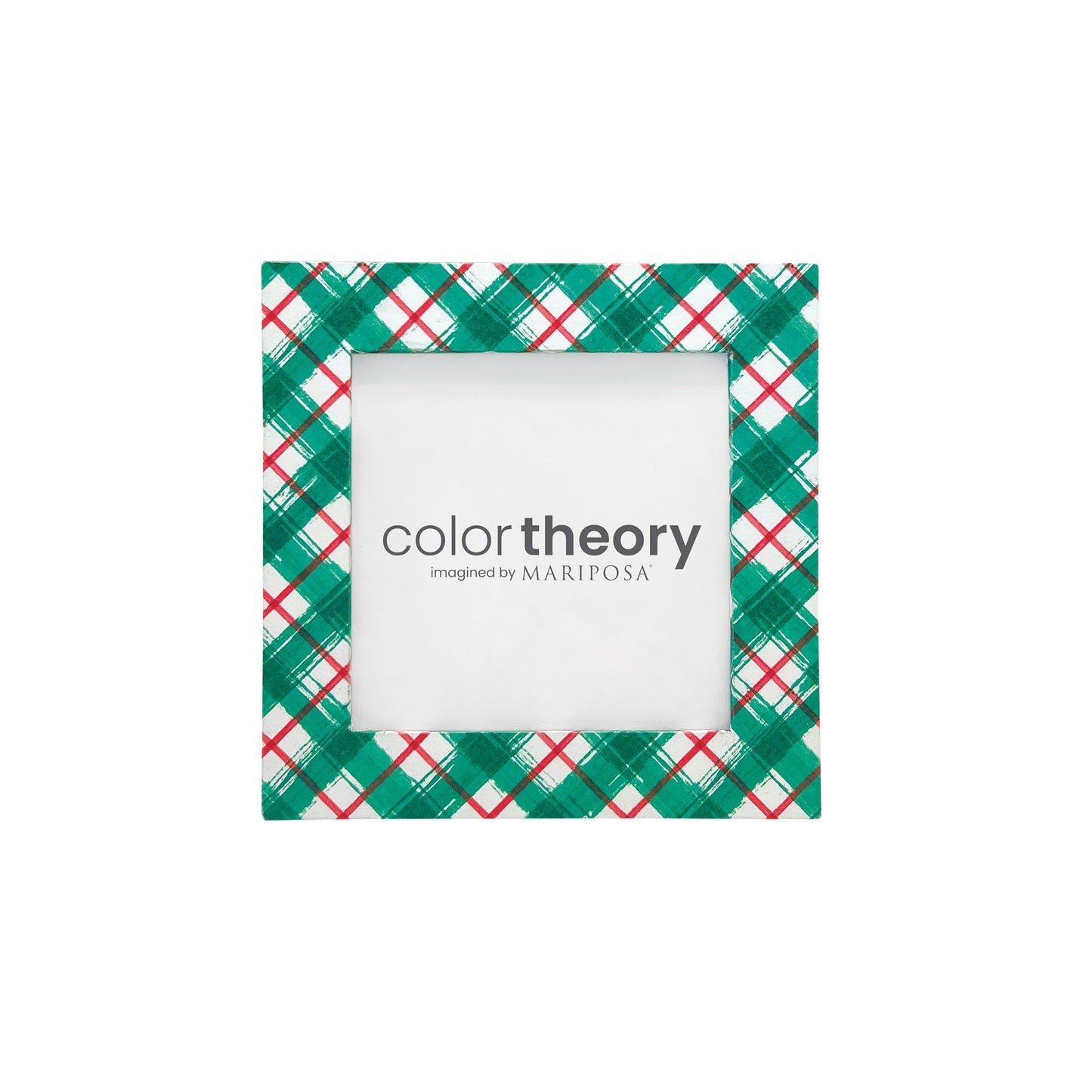 Green and Red Plaid 4x4 Frame
