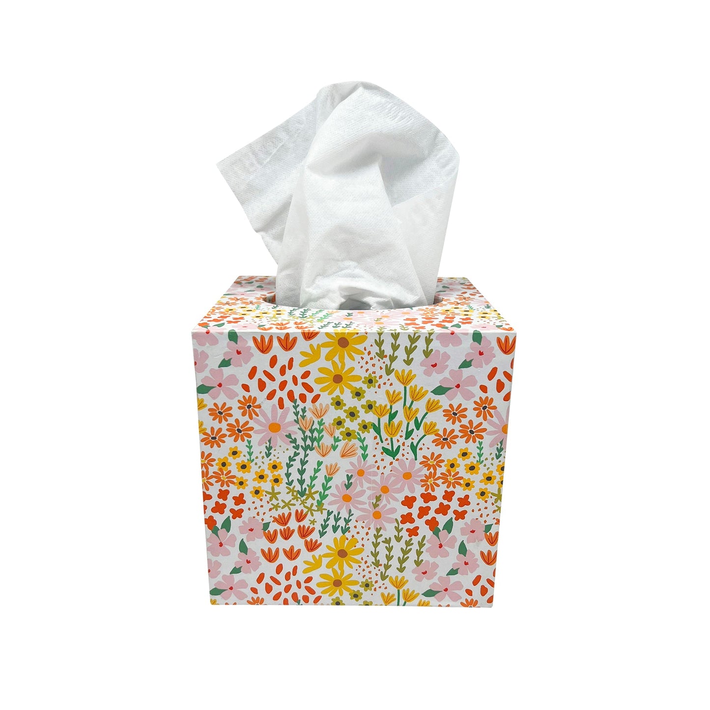Botanical Tissue Box Cover