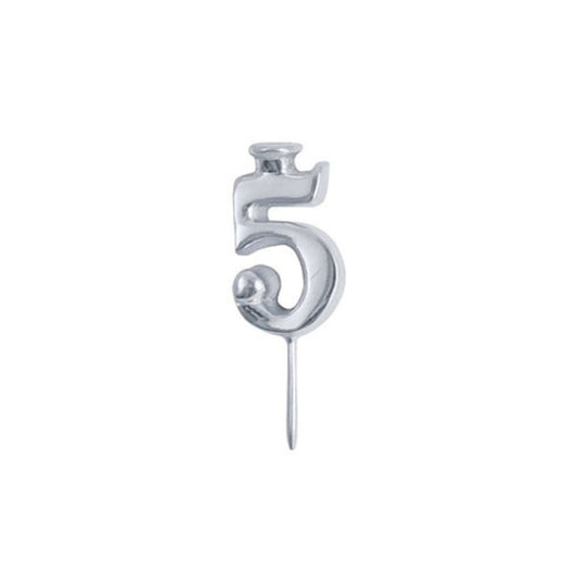 Number Candle Holder - Number 5