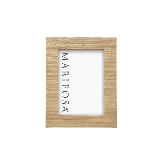 Mallorca Faux Grasscloth 5x7 Frame