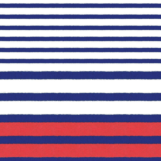 Breton Stripe Cocktail Napkin By Caspari