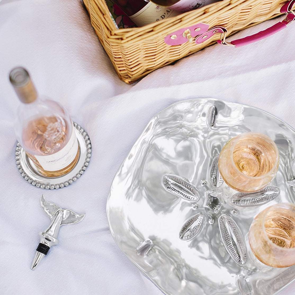 Beaded Wine Coaster